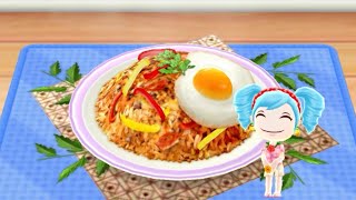 Cooking indonesian fried rice - android gameplay - cooking mama let's cook #103 - no commentary