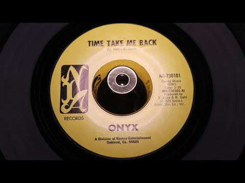 洋楽 ONYX TIME TAKE ME BACK / KEEP ON WAITING Onyx – Time Take Me Back – Vinyl (7