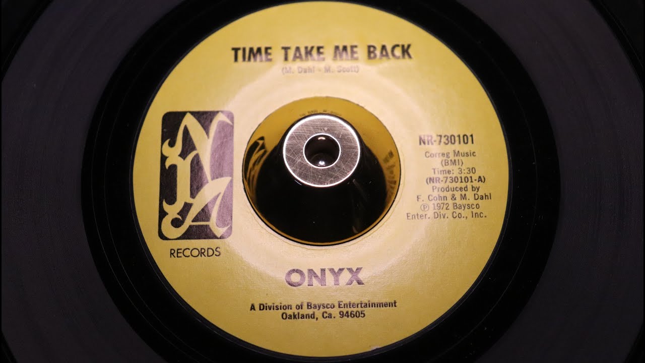 Onyx - Time Take Me Back - NIA: 730101