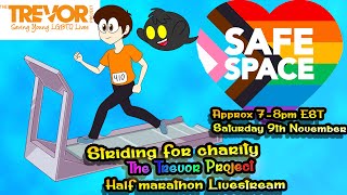 Charity Live Stream - Striding 21km for LGBTQIA+ acceptance and wellbeing (The Trevor Project)