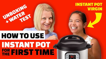 HOW TO USE Instant Pot for the FIRST TIME | Unboxing + Water Test