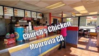 Church’s Chicken Monrovia CA LA Texas Fried Chicken Chain Store since 1952 next to Monrovia Landing