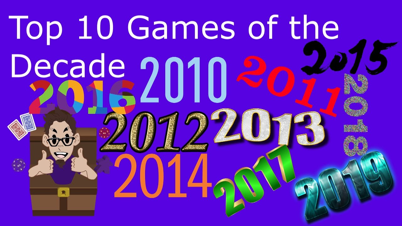 Top 10 Games of the Decade - YouTube