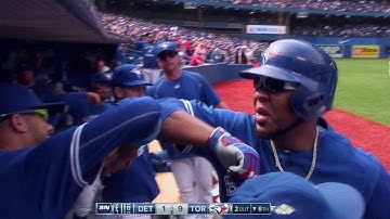 DET@TOR: Encarnacion lines second homer to left field