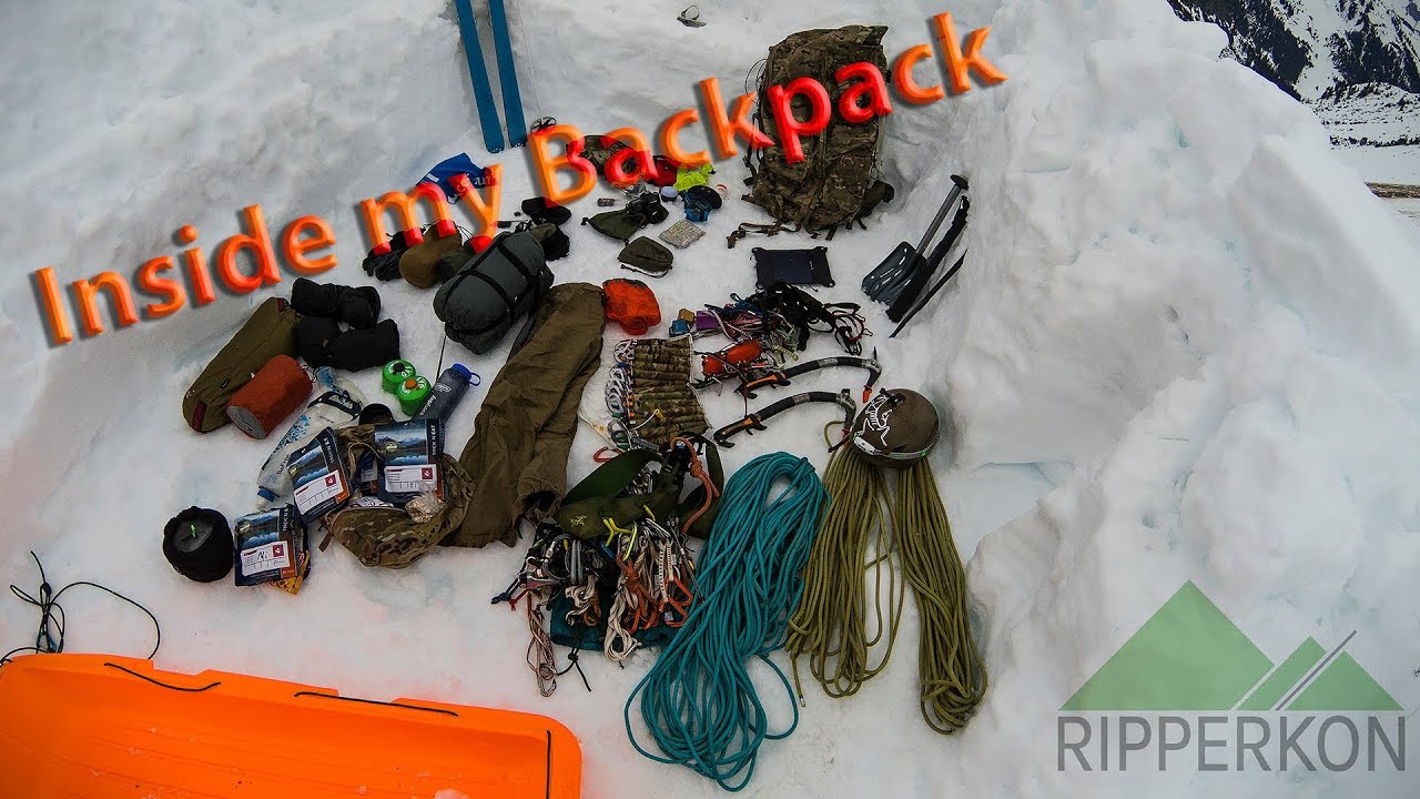 Alpine Winter Backpacking Kit YouTube