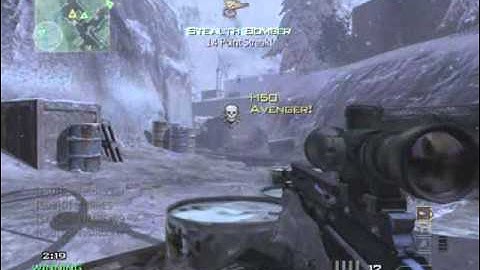 MW3 MSR Collateral & Killstreak on Outpost
