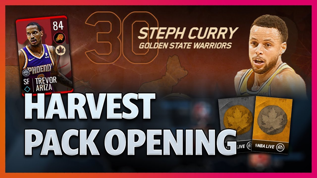 Harvest Pack Opening - How Many Elites Do I Pull? - NBA LIVE Mobile
