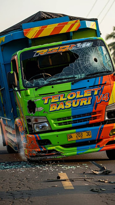 TRUK OLENG NYARIS HANCUR! TELOLET BASURI V4 | FIRNANDO 7