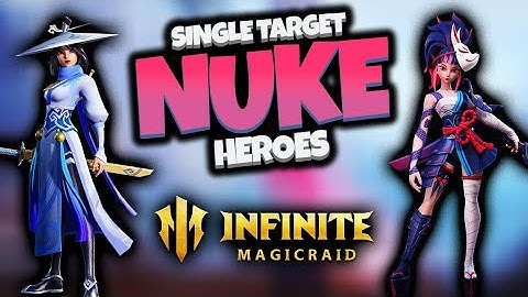 [Infinite Magicraid] Single Target NUKE Heroes Xia & Yoko