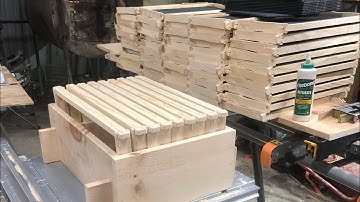 Easy DIY Beehive Frame Jig and Assembly