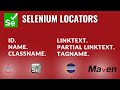 Different Locators available in Selenium WebDriver | Element Selection Strategies |