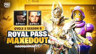 Maxing Out C2S6 M12 Royal Pass | PUBG MOBILE