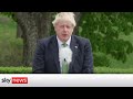 Boris Johnson pledges UK support if Sweden were to be attacked