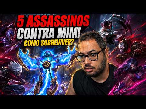 THEY ONLY WANTED MY BODY! 😭 I Survived 5 Xerath Assassins!