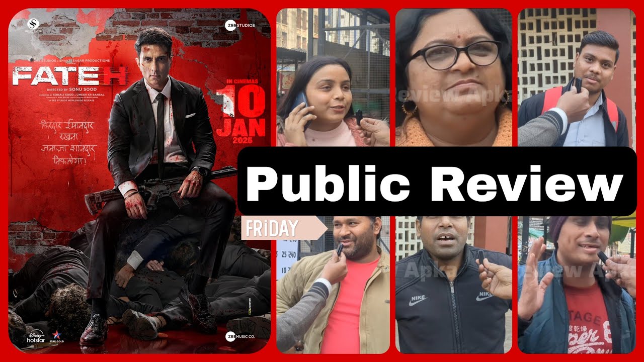 Fateh | Public Review | Sonu Sood | Jacqueline Fernandez 