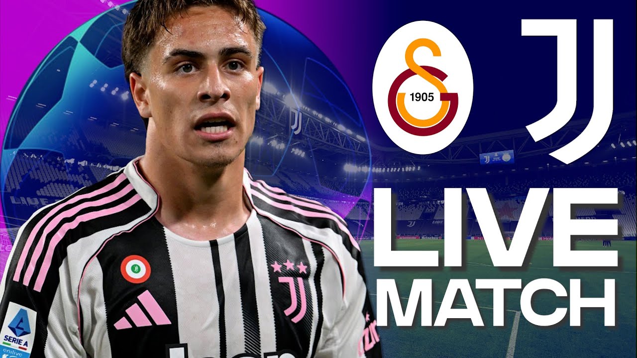 🔴 WATCH NOW: GALATASARAY vs JUVENTUS | UCL LIVE REACTION