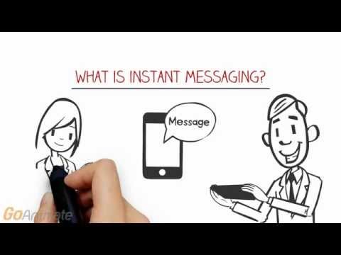 Is chat the same as instant messaging?