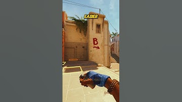 NIEUWE EASY WINDOW SMOKE OP MIRAGE #shorts #cs2