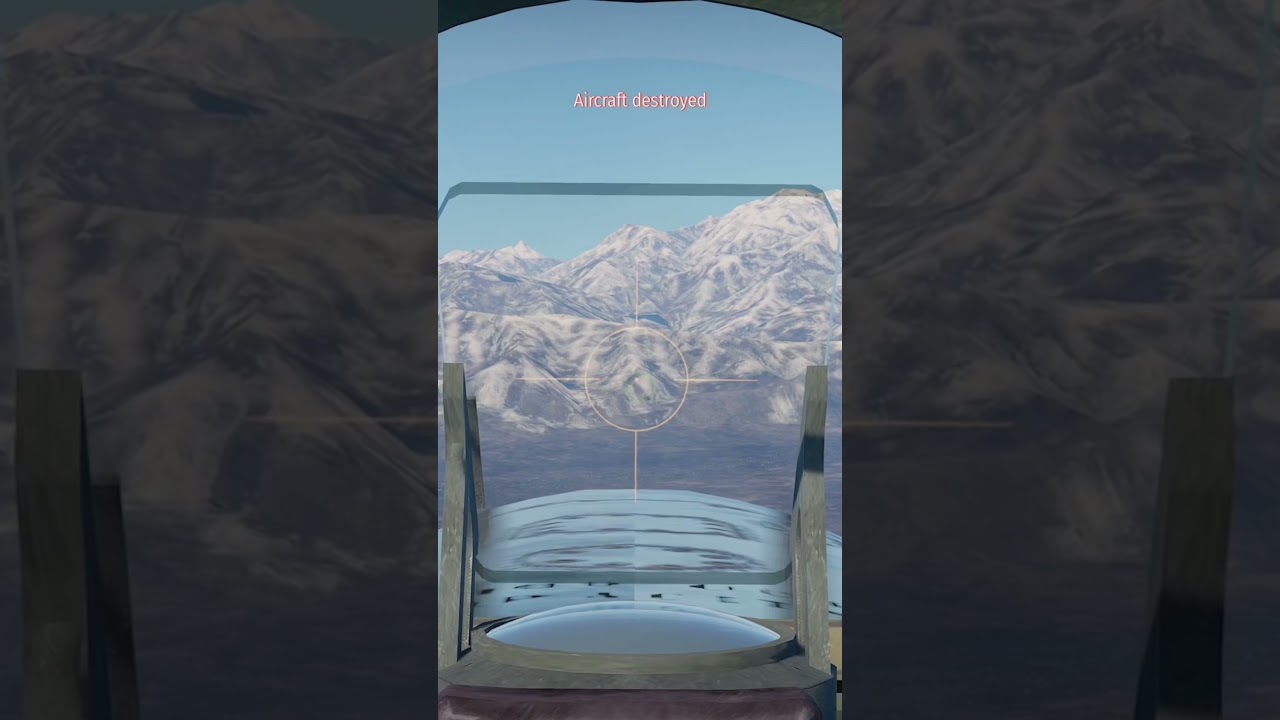 Satisfying kill in a P-51 