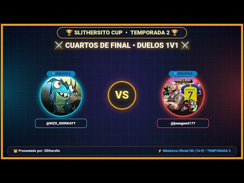 ⚔️ SLITHERSITO CUP • TEMPORADA 2 | CUARTOS DE FINAL 🔥 (4 Duelos 1v1 de Alto Impacto)