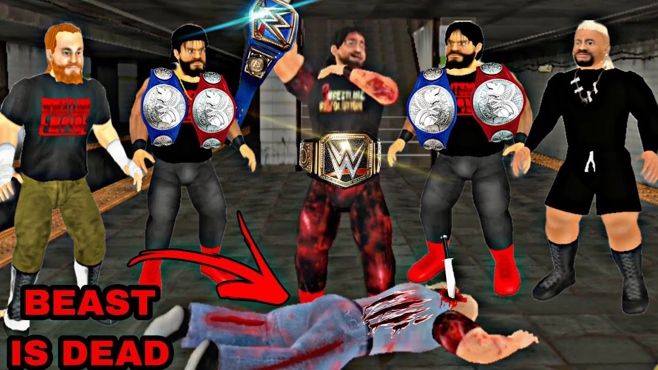 THE BEAST IS DEAD KILLED BY BLOODLINE WRESTLING EMPIRE YouTube