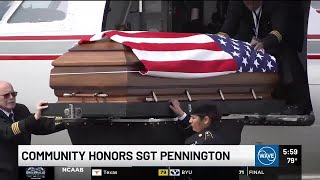 Elizabethtown honors fallen Ky. soldier Staff Sergeant Benjamin Pennington