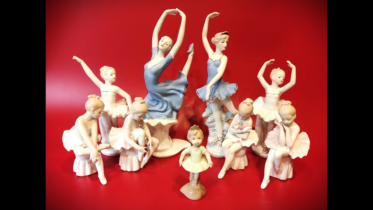 Фарфоровые статуэтки Юных балерин / П. И. Чайковский - Вальс цветов ...