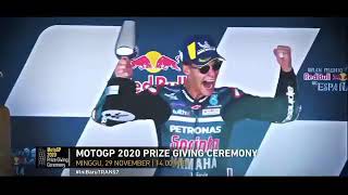 MotoGP 2020 price giving ceremony