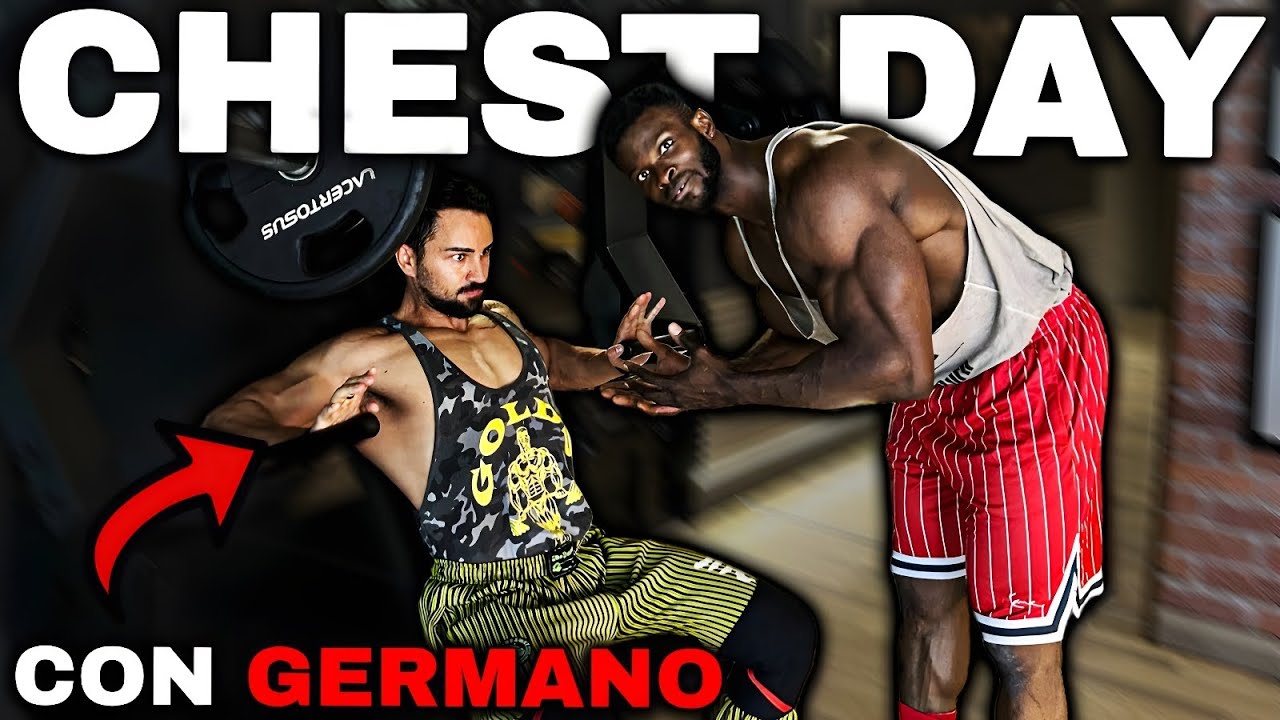 MOMO SOUMAHORO E GERMANO ALLENAMENTO ANABOLICO SIAMO TUTTE DUE D R U G  FREE NATURAL BODYBUILDING