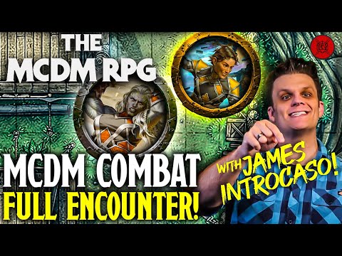 We Play A Full MCDM RPG Combat Encounter With James Introcaso!