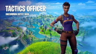 Tactics Officer Uncommon Outfit Skin Fortnite