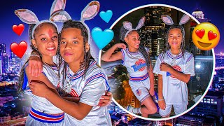 BOY AND HIS CRUSH TRANSFORMS INTO BUGS AND LOLA BUNNY ON HALLOWEEN🎃😍| Crush Ep.1