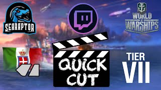 World of Warships - Quick Cut: Tier VII Italian Cruiser Zara