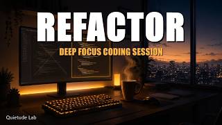 REFACTOR — Deep Focus Music for Code Refactoring, Bug Fixing &amp; Cognitive Cleanup