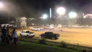 2013 Augusta County Fair 4x4 Drag Racing (Deisel class)