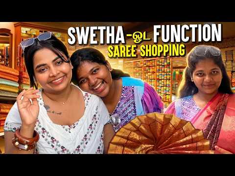 என் தங்கச்சியோட Life-ல First Saree இதான்! 🥹❤️ Function Mode Started 🤩🔥 | Keerthi Shrathah