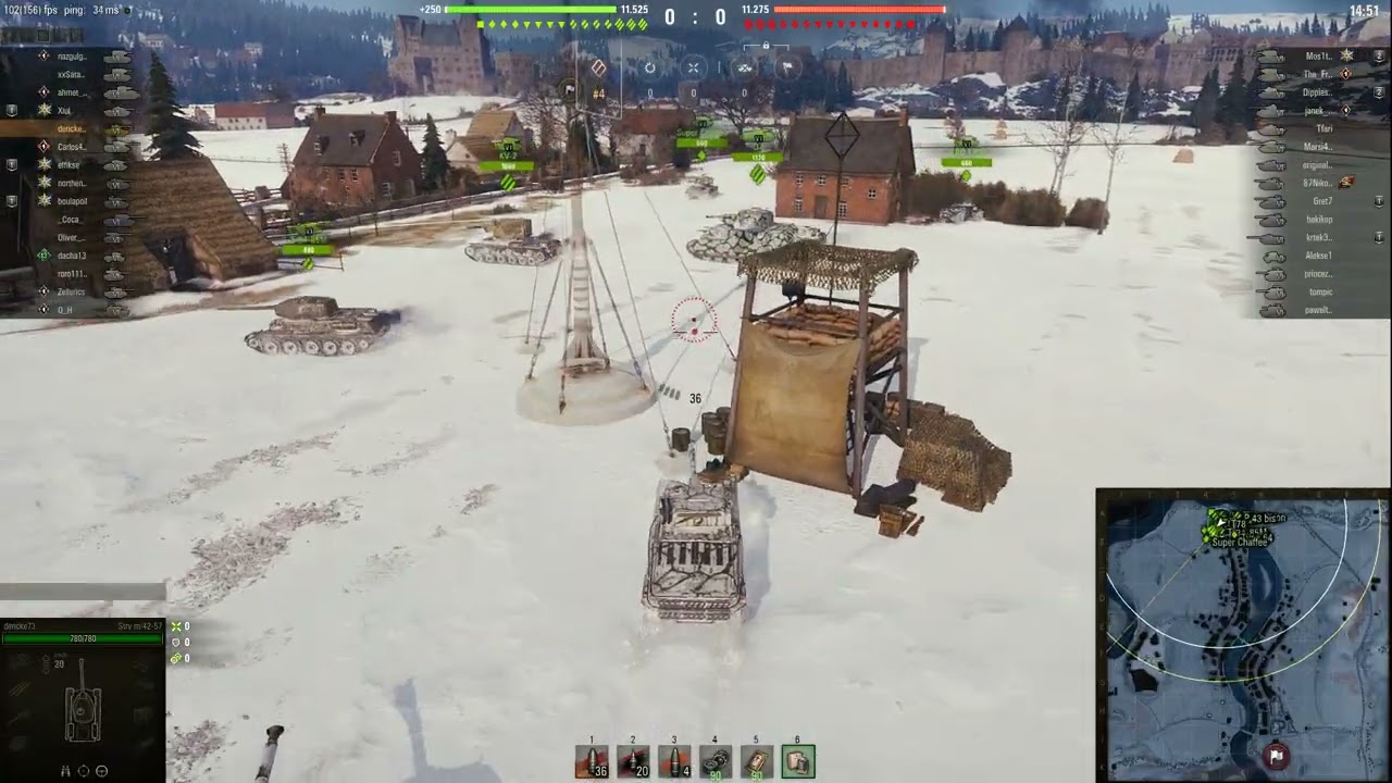 Strv m 42 57 Alt 2, 2x Erlenberg 2x Panzerass