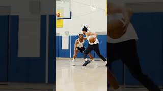 Devin Booker hooping in his upcoming Nike Book 1 signature shoe 👀 | 🎥: throughthelens/IG #shorts