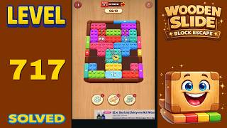 Wooden Slide – Level 717 | Walkthrough