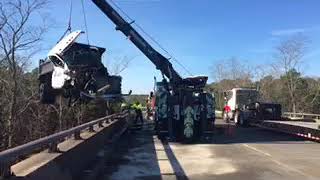 Scene of Route 6 crash Friday morning