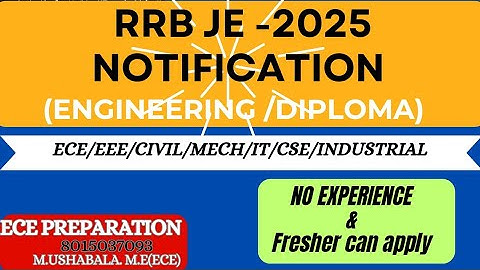 RRBJE 2025 notification released#rrbje strategy#rrbjevacancy#ece#eee#cse#it #material#classes#PYQ