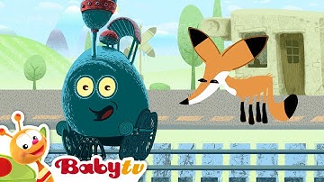 Shapes on the Train 🔺 🟢​🟨​ | Animation For Kids | @BabyTV
