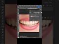 HOW TO WHITEN TEETH IN PHOTOSHOP  #teethwhitening #howto #photoshop #shorts #howto