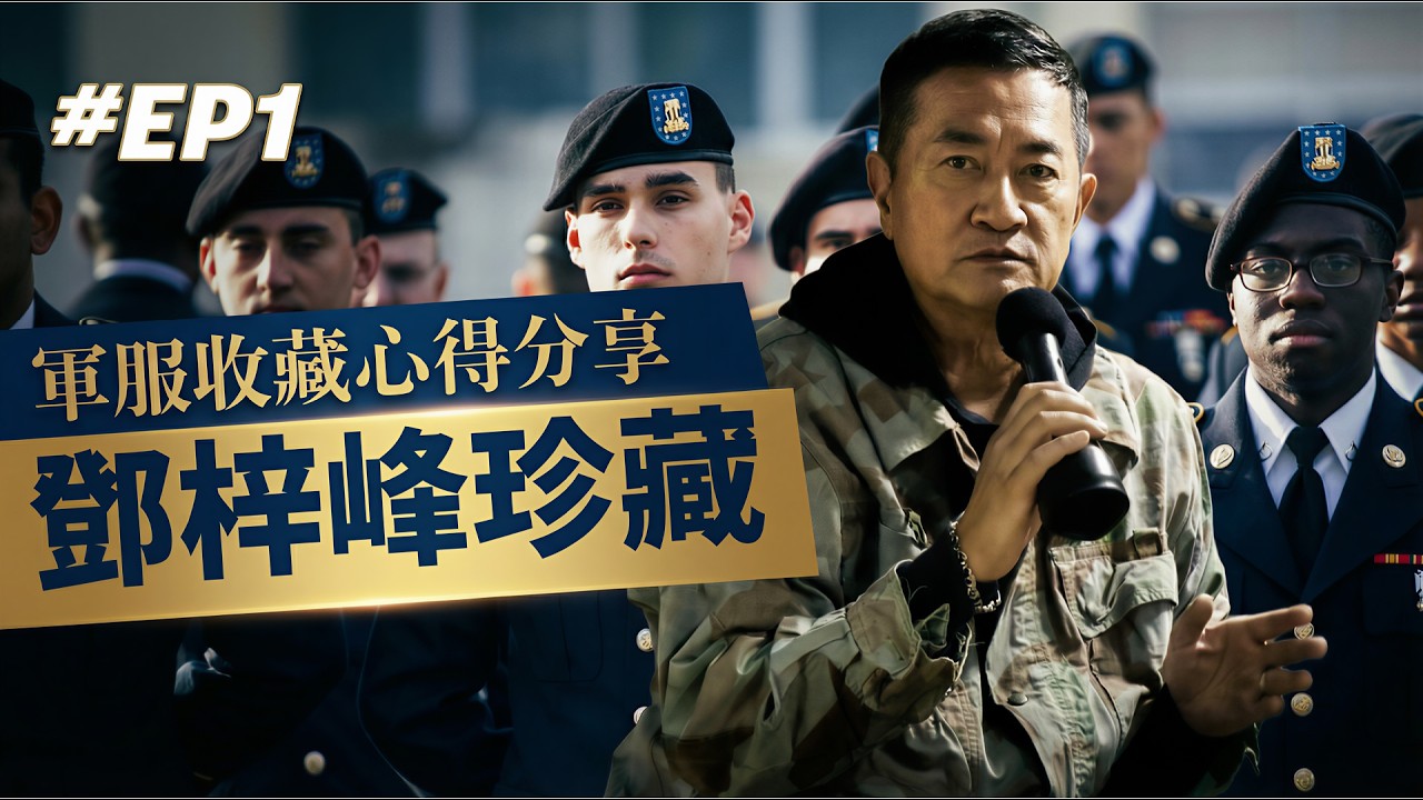 鄧梓峰的軍服尋寶記：從「尿味雨褸」到海灣戰爭絕版軍服分享，新手必學目標收藏法！#軍品市集