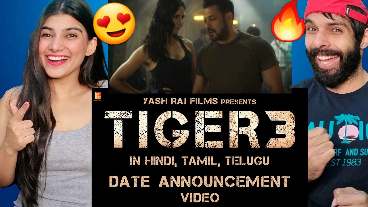Tiger 3 Reaction !! | Date Announcement | Salman Khan, Katrina Kaif | In Cinemas | 21 April 2023