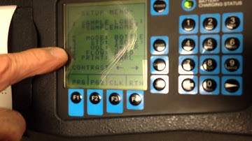 Running an oil sample using the HIAC PODS Particle Counter