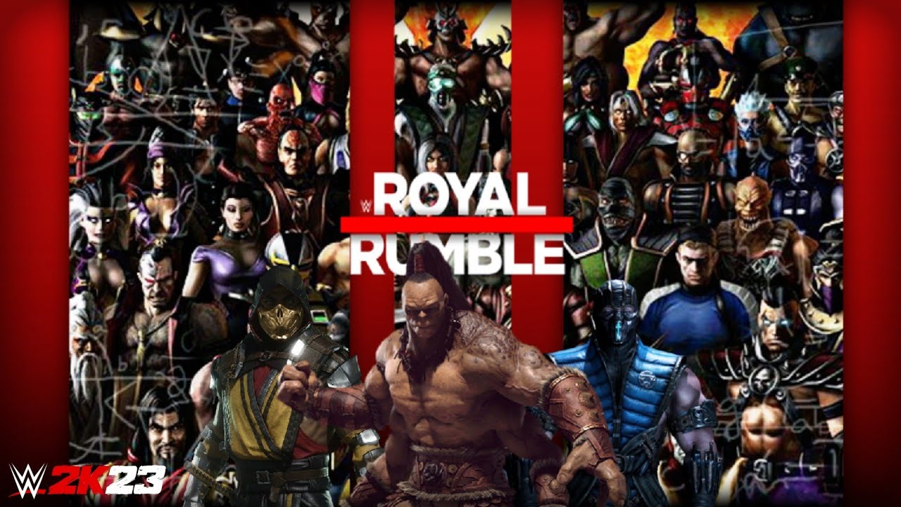 30 Эпический матч Mortal Kombat Royal Rumble // WWE 2K23 2K GAMEPLAY