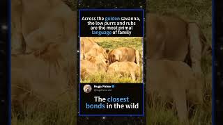 The Secret Life of Lion Prides: Cooperation and Survival #LionPride #AnimalBehavior #National