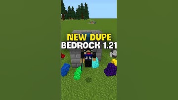 NEW WORKING 1.21.100 Minecraft Bedrock Dupes & Glitches!