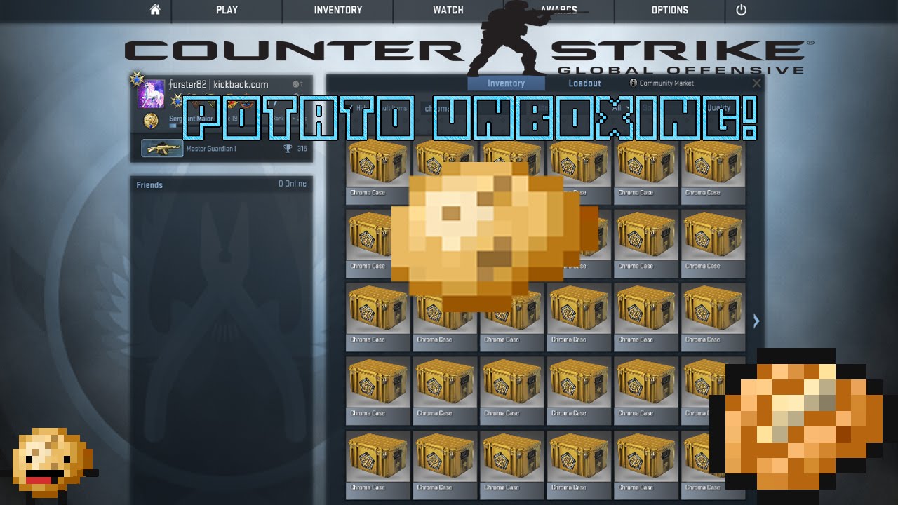 CS GO Potato Unboxing!